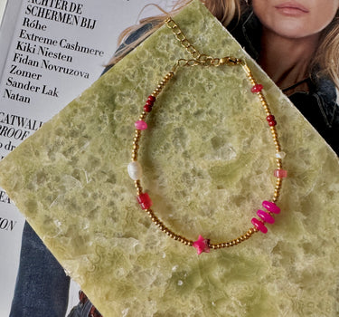 PINK STARLET BRACELET