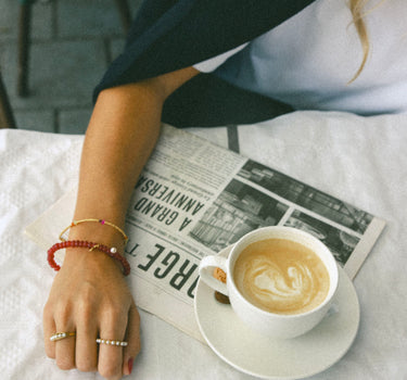 RED PEARL BRACELET