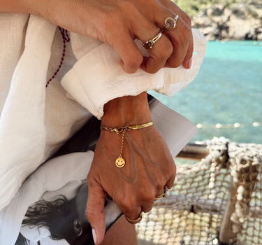 SMILEY GOLD BRACELET
